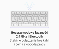 Silver Monkey Smart KS400 Arc TKL Biała - 1360940 - zdjęcie 7